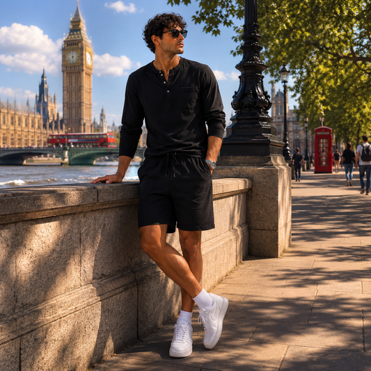 The Old Money Bundle — Shirt + Shorts
