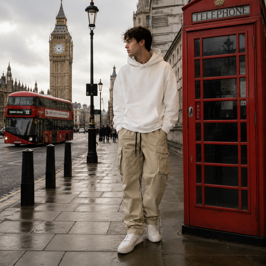 The Effortless Bundle — Hoodie + Cargo Trouser